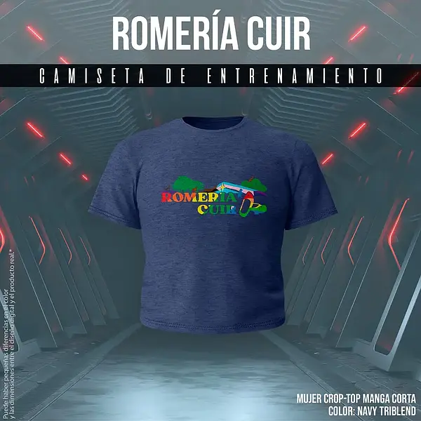 Crop top deportivo