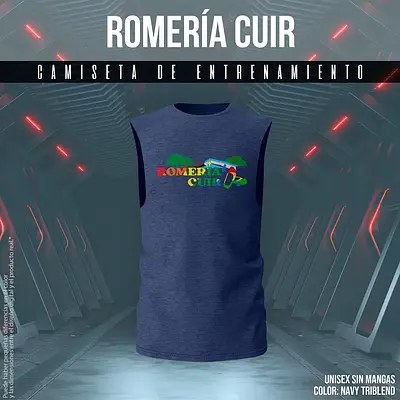 Camiseta deportiva sin mangas 